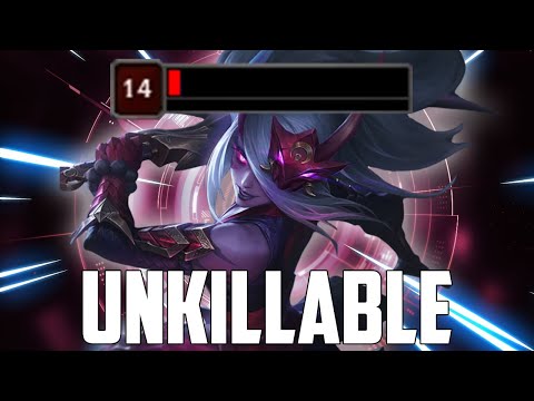 a montage of Bloodmoon Katarina not dying and one shotting everybody | Katlife