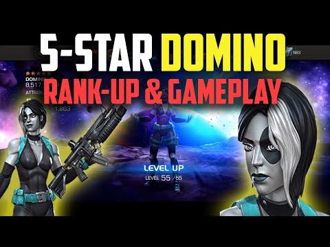 5-Star Domino Rank-Up & Gameplay! - Marvel Contest of Champions