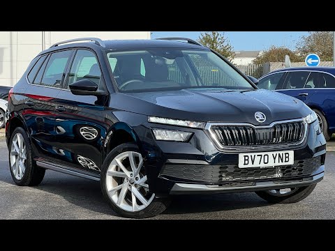 BV70YNB Skoda Kamiq 1.0TSI SE L Crystal Black Metallic
