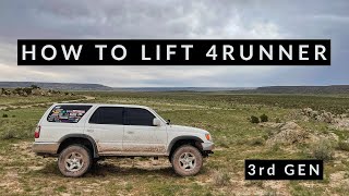 3rd Gen 4runner EASY LIFT - Bilstein 5100 - EP. 33 - 98 Toyota 4Runner