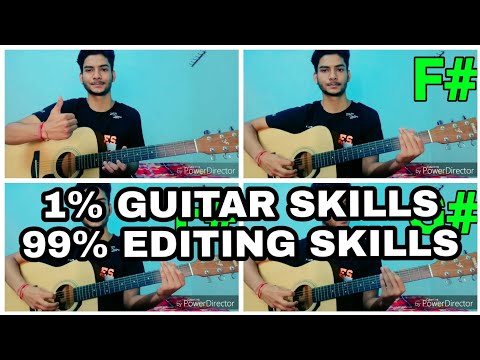 1% Guitar Skills 99% Editing Skills | Funny Video