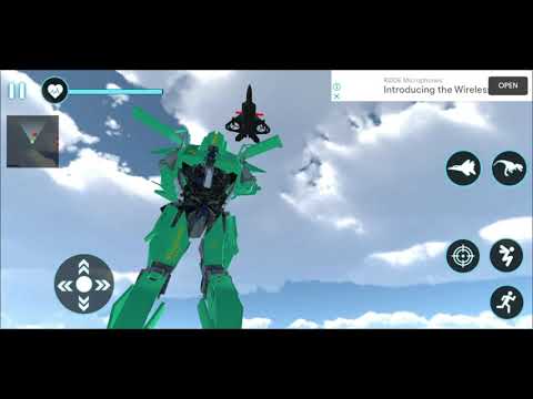 Raptor Robot TransformerJet Gameplay