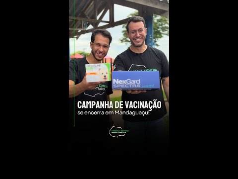 MANDAGUAÇU ENCERRA CAMPANHA DE VACINAÇÃO!