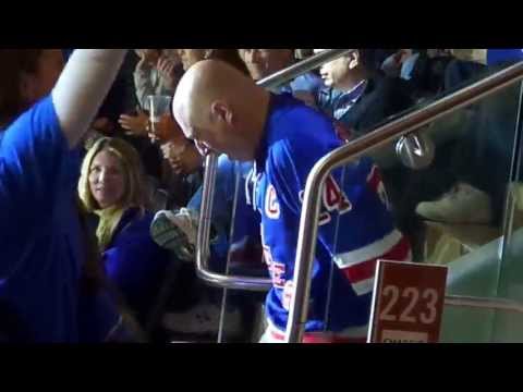 Dancin' Larry's Birthday, April 18th, 2013; Madison Square Garden; NYC (Ranger/Panther Game)