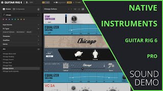 Video thumbnail for Native Instruments Guitar Rig 6 Pro - Sound Demo (no talking) by Guitar Bonedo