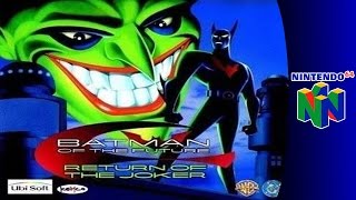 Nintendo 64 Longplay: Batman Beyond / Batman of the Future: Return of the Joker