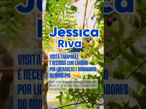 Estou surpresa!JESSICA RIVA VISITA TABAPORÃ E É RECEBIDA COM CARINHO E MORADORES DO MUNICÍPIO