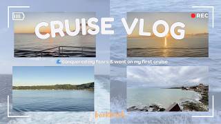 Cruise Vlog | a silent vlog with ocean sounds 🌊 🌅 ✨