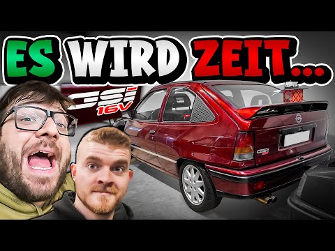 Wir BAUEN Gius TRAUM-GSI! | Opel Kadett E GSI 16V | Das C22XE-Projekt STARTET!