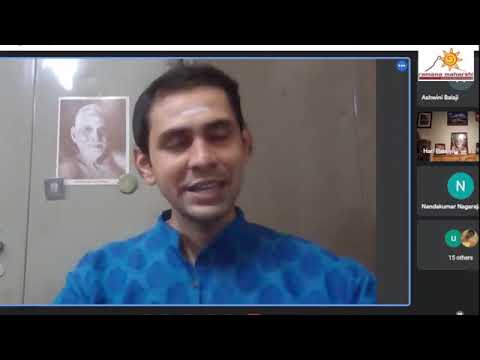 Ramana Satsang   Saturday Evening 7 5 2022