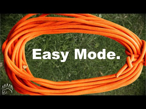 How To Coil ANY SIZE Rope Tangle Free [+ Extension Cord & Hoses]