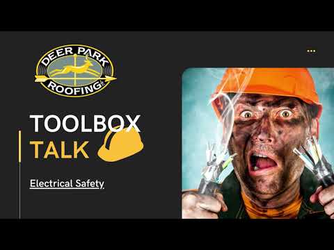 Toolbox Talk: Electrical Safety