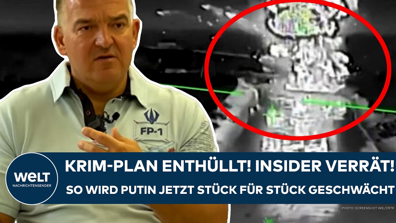 UKRAINE-KRIEG: Krim-Plan enthüllt! Insider verrät! So wird Russland jetzt Stück für Stück geschwächt
