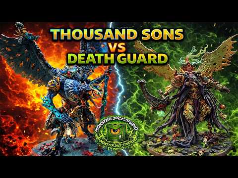 Death Guard v Thousand Sons -Warhammer 40K 10th edition Battle Report