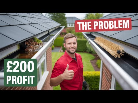 Start a Gutter Guard Business: Start This for Under £300 - low-cost business idea