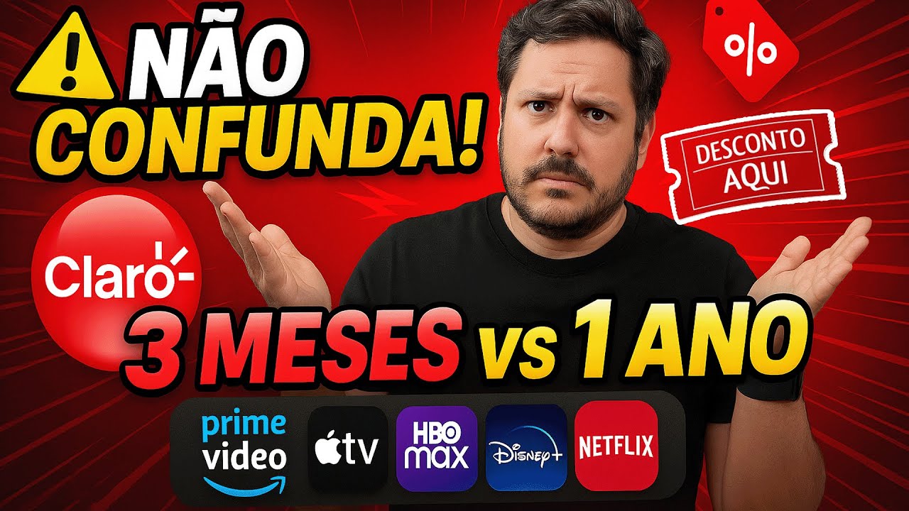 CLARO tv+: O ERRO que faz você perder o desconto de 1 ANO em Netflix, Disney+ e HBO (e pagar R$ 110)