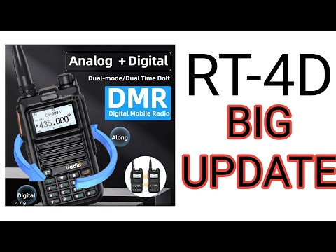 RADTEL RT4D , MASSIVE UPDATE - CHIP , FIRMWARE & CPS