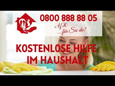 Kostenlose Haushaltshilfe über Ihre Pflege- oder Krankenkasse