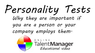 Why use Personality Tests in the Workplace?