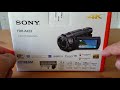 Цифровая видеокамера SONY Handycam FDR-AX33 Black FDRAX33B.CEL - відео