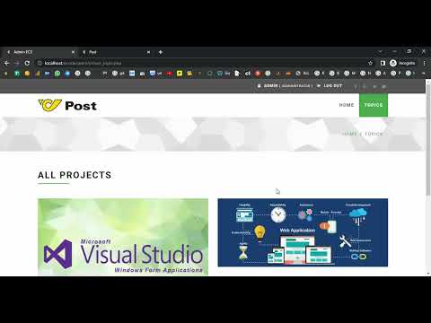 Post Blog System in PHP Application Projects