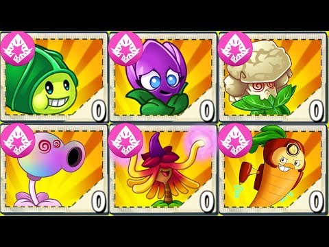 All Magic Plants Max Level Power-Up! Mod in Plants vs. Zombies 2 Gameplay