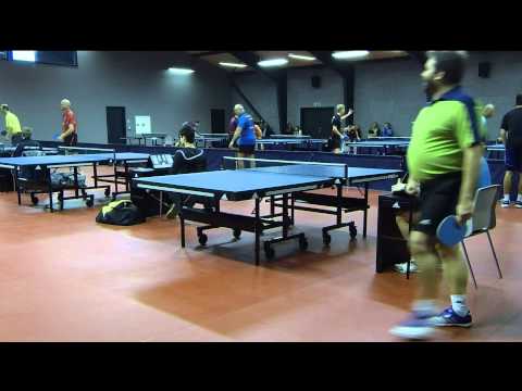 150117 VM Ping Pong Kval, Thomas Krejdal - Jakub Dorocincki