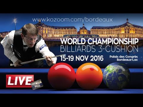 CueBall Magazine 3-Cushion Billiards World Championship 2016