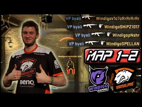 Byali Insane 4k Spraydown! Virtus.pro Highlights VS Windigo/Semifinal/Map 1-2