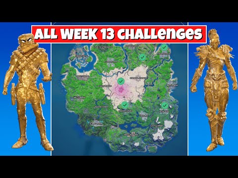 All Week 13 Epic and Legendary Challenges Guide (283,000 XP)! - Fortnite Chapter 2 Season 5