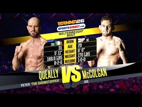 Peter Queally vs Joe McColgan - BAMMA 26