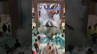 Download lagu 💥 초대형 수족관 파손! 순식간에 몰려온 바다 🌊😱💥 Giant Aquarium Shatters! The Ocean Rushes In 🌊😱 mp3