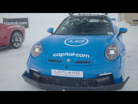 INSANE LAPLAND ICE DRIVING EXPERIENCE - Capital.com - DRIVING SUPERCARS OVER 200KM on ICE