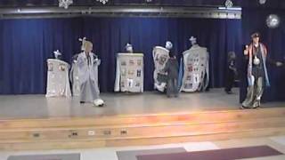 Cub Scouts perform Who Threw That Ham At Me by Fred Schneider & the Superions