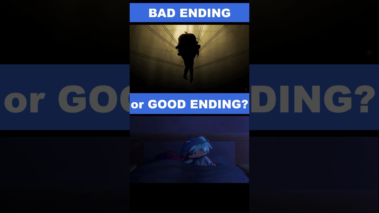 GF dies - Good Ending vs Bad Ending - FNF The World Below #fnf