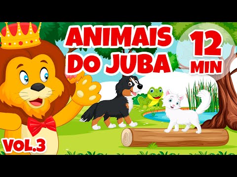 Animais do Juba Vol. 3 - Giramille 12 min | Desenho Animado Musical