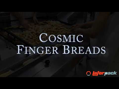 Laferpack Cosmic, packaging machine for Finger Breads / Confezionatrice automatica per crostini