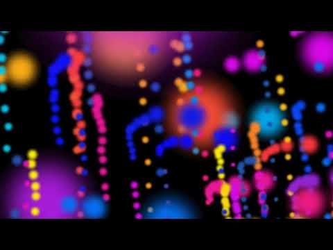 Club Visuals 968 - Color dots motion background