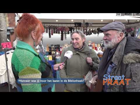 Straatpraat - Wanneer was jij voor het laatst in de Bibliotheek?