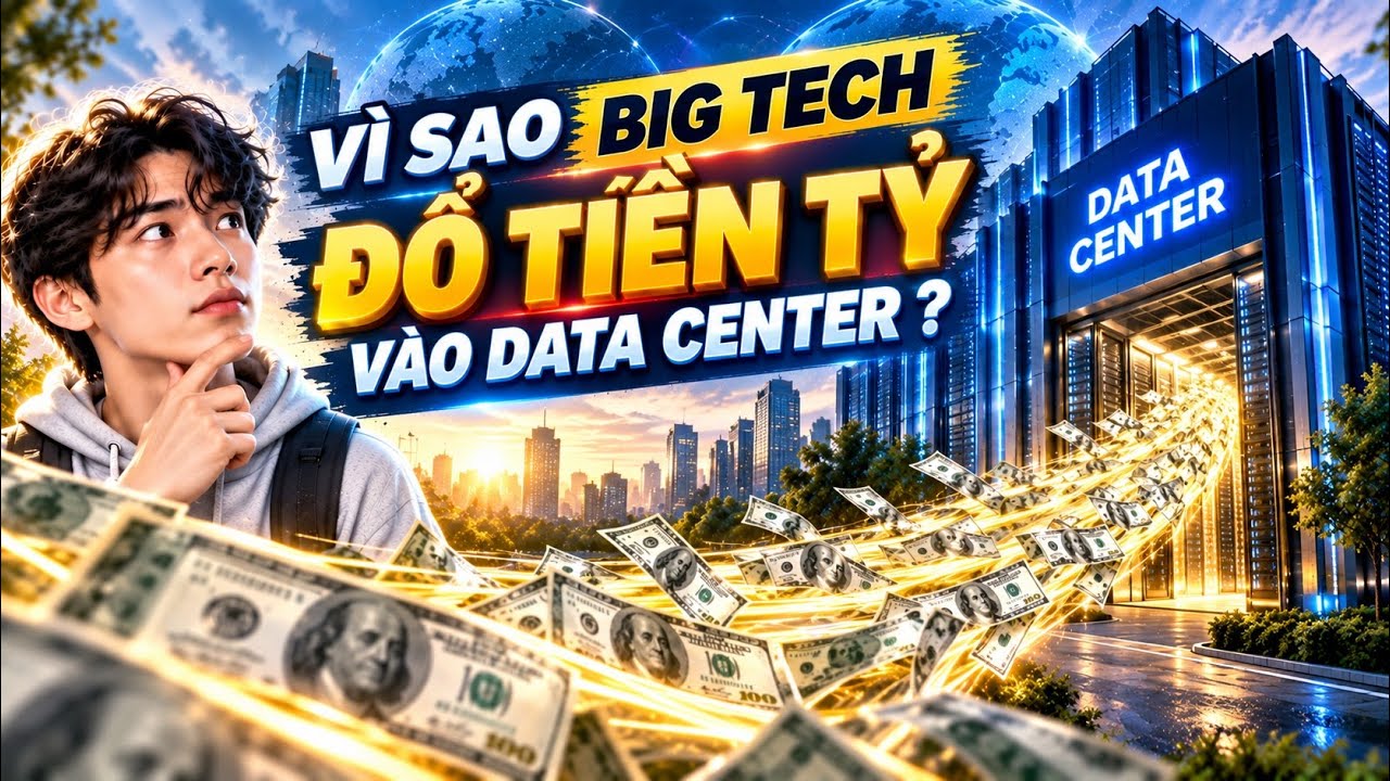 Giải Mã Lý Do Dòng Vốn Đầu Tư Cuồn Cuộn Đổ Vào Hạ Tầng Datacenter
