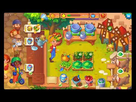 Cooking Farm Level 258 🍎🌻🫐 - No Boosters - FULL STORY - CaroGamesNL