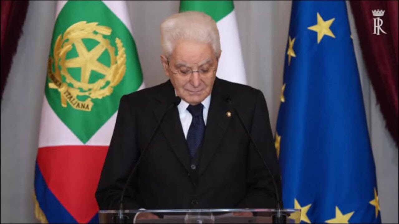 Mattarella: La legge del più forte porta alla barbarie nella vita internazionale