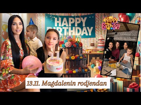 13.11 Magdalenin rodjendan- odlazak u SPA,Milica joj napisala pesmu,PRVI PUT JE ŠMINKAMO za izlazak