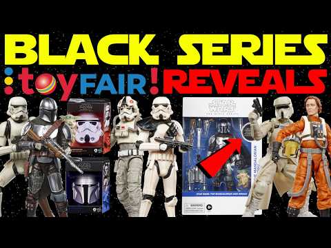 TO JEST SZALEŃSTWO! Nowe Targi Zabawek Star Wars Black Series! Mando i Grogu! Troopers! Pierwsze wydanie?!