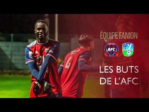 Les buts de l'AFC contre la réserve de Moulins-Yzeure