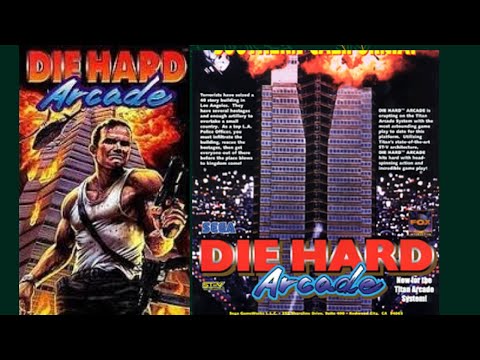 Die Hard Arcade Full Playthrough MAME (2021) Complete Gameplay