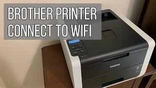 Connect Brother Printer to WIFI Network [IN JUST 2 MINUTES]