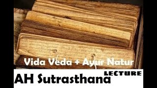 Download lagu Ashtanga Hrdayam Sutrasthana 3 lecture Vida Veda n... mp3