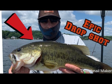 EPIC DROPSHOT FISHING!!! SLAY NATION TOURNAMENT FISHING - Lake Singletary