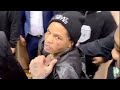 THEY ALWAYS STARTING S***-GERVONTA DAVIS REACTS TO MEEK MILL & GARY RUSSELL FIGHTING IN THE STANDS